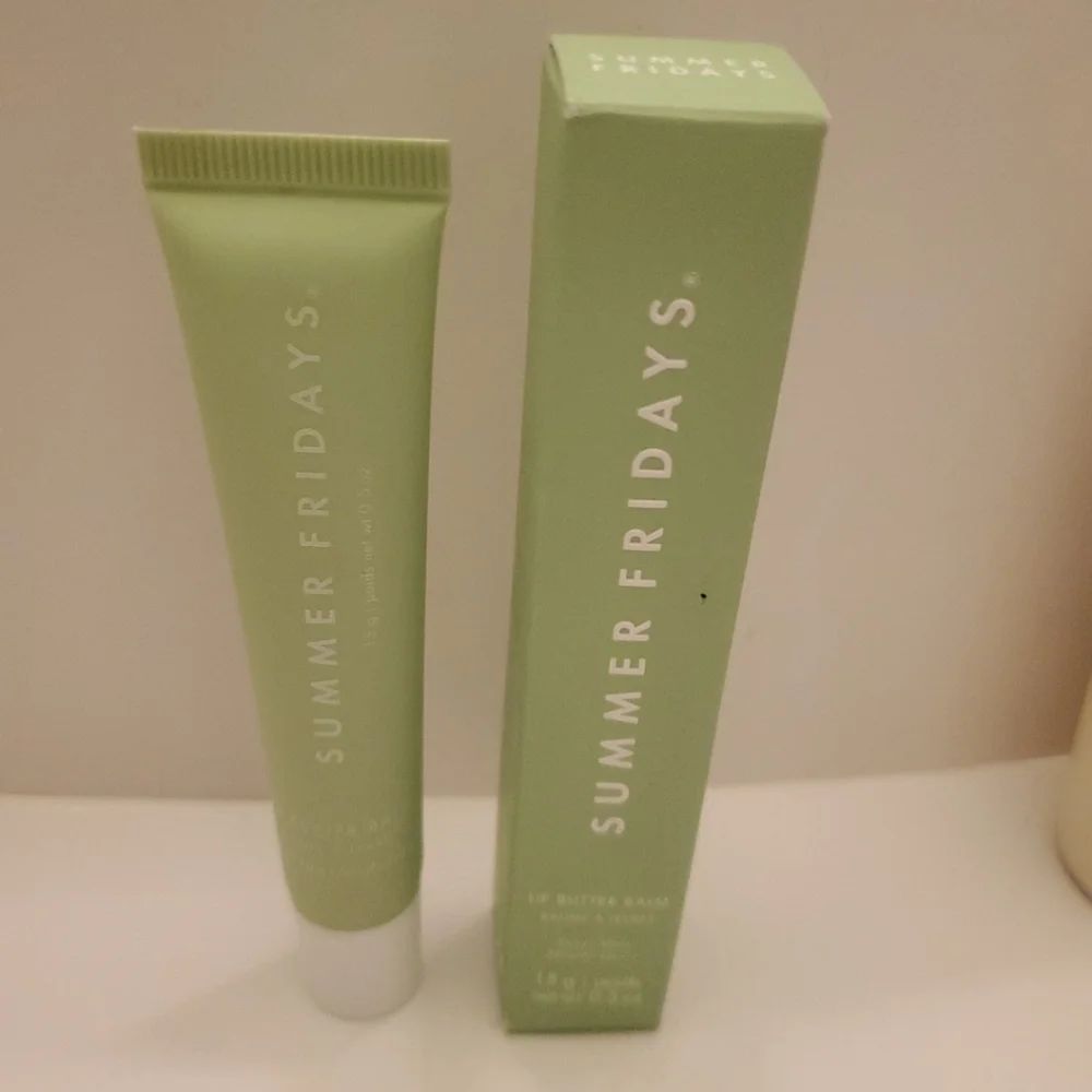 Summer fridays Lip Butter Balm for Hydration & Shine SWEET MINT. PRICE IS FIRM - Picture 6 of 7